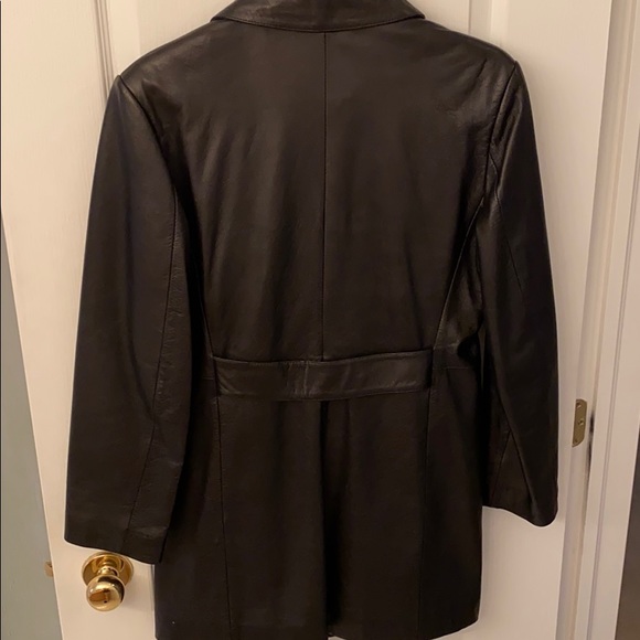 Ck Leather Jacket - Picture 4 of 14